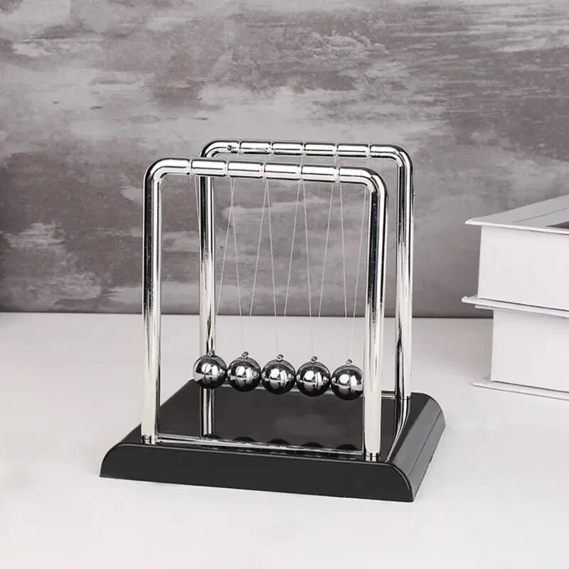 Newton Cradle Large - Newton's Cradle Balance Steel Ball Teaching