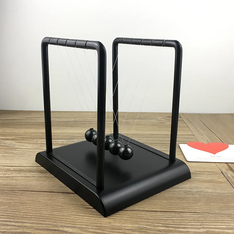 Black Newton Pendulum Generous - огляд і ціна Newton Cradle Large