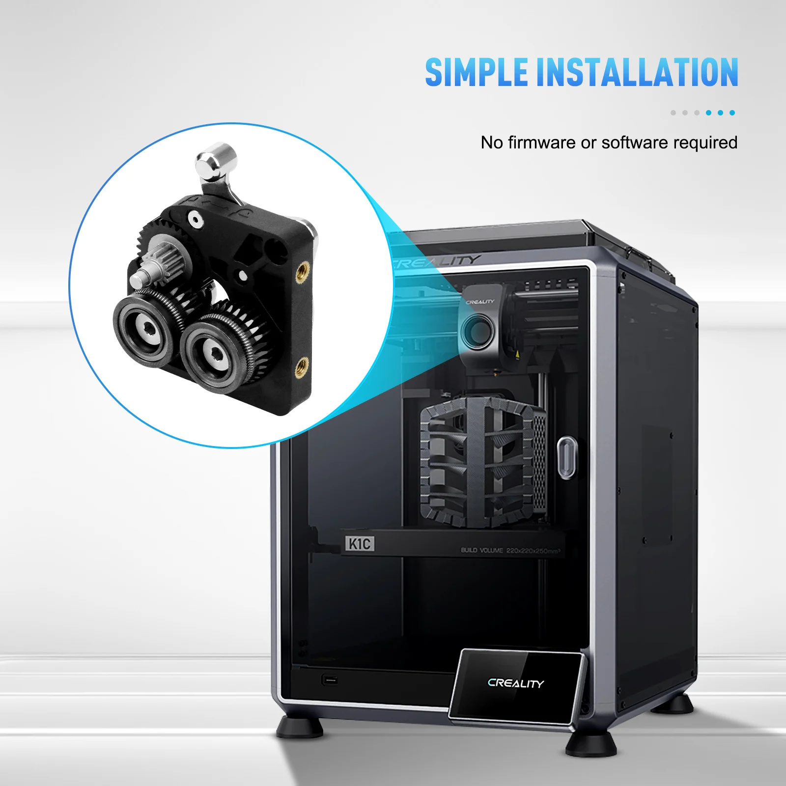 Upgrade K1 K1C K1 Max Extruder - огляд і ціна Science Max