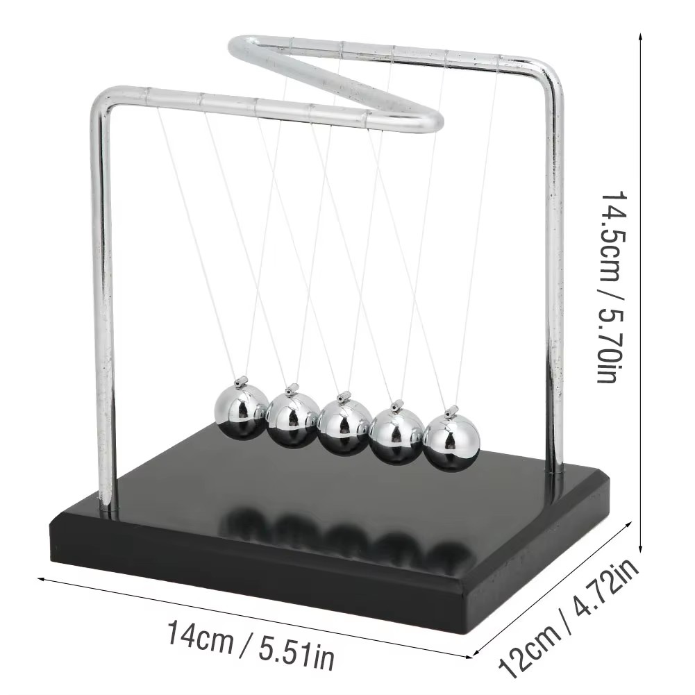 Newtons Cradle Pendulum Balls  - огляд і ціна Newton Cradle Large
