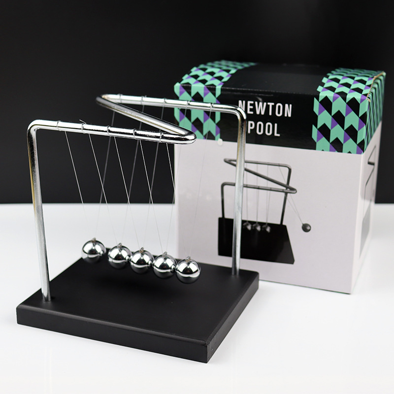 Newtons Cradle Pendulum Balls  - огляд і ціна Newton Cradle Large