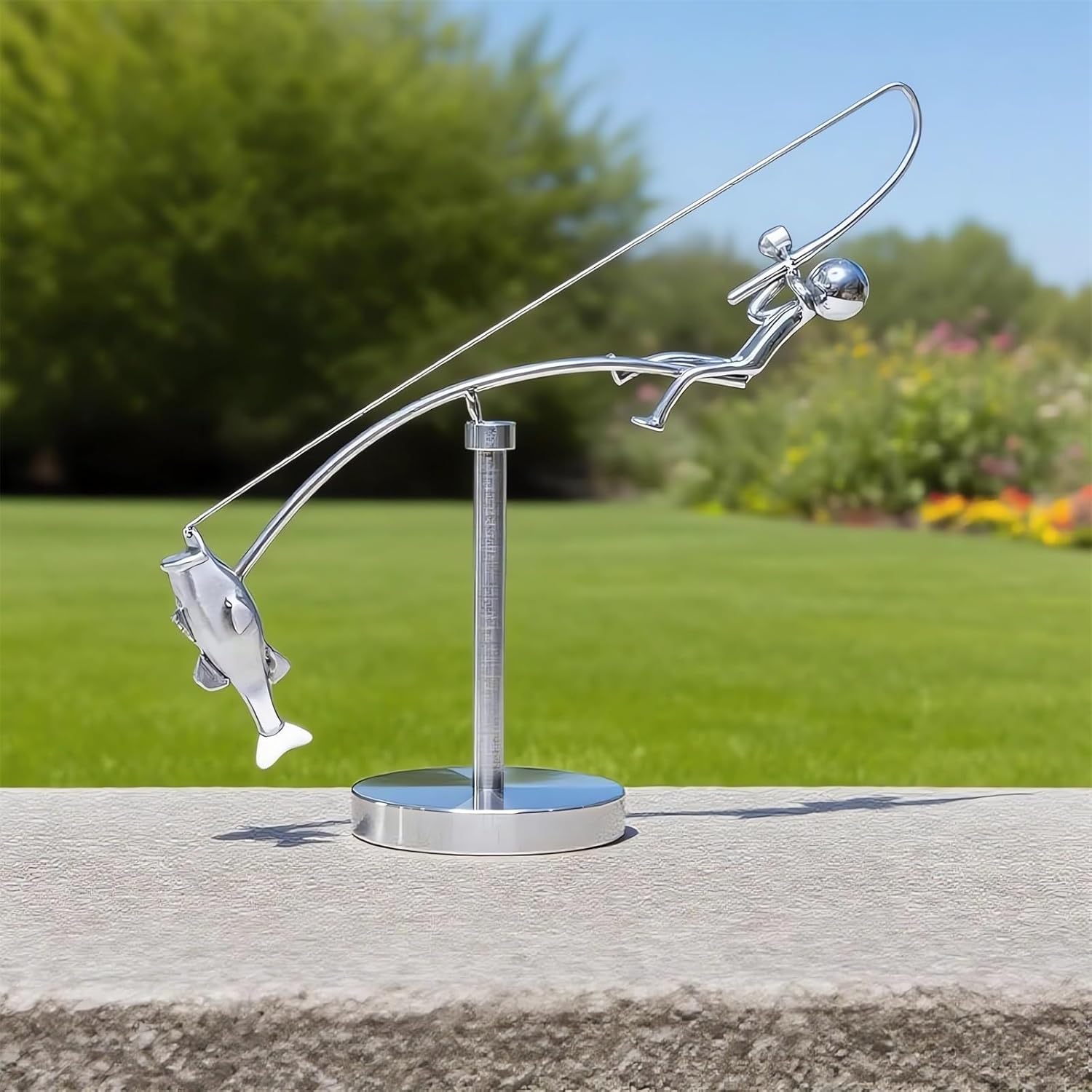 Metal Balance Sculpture Large  - огляд і ціна Newton Cradle Large